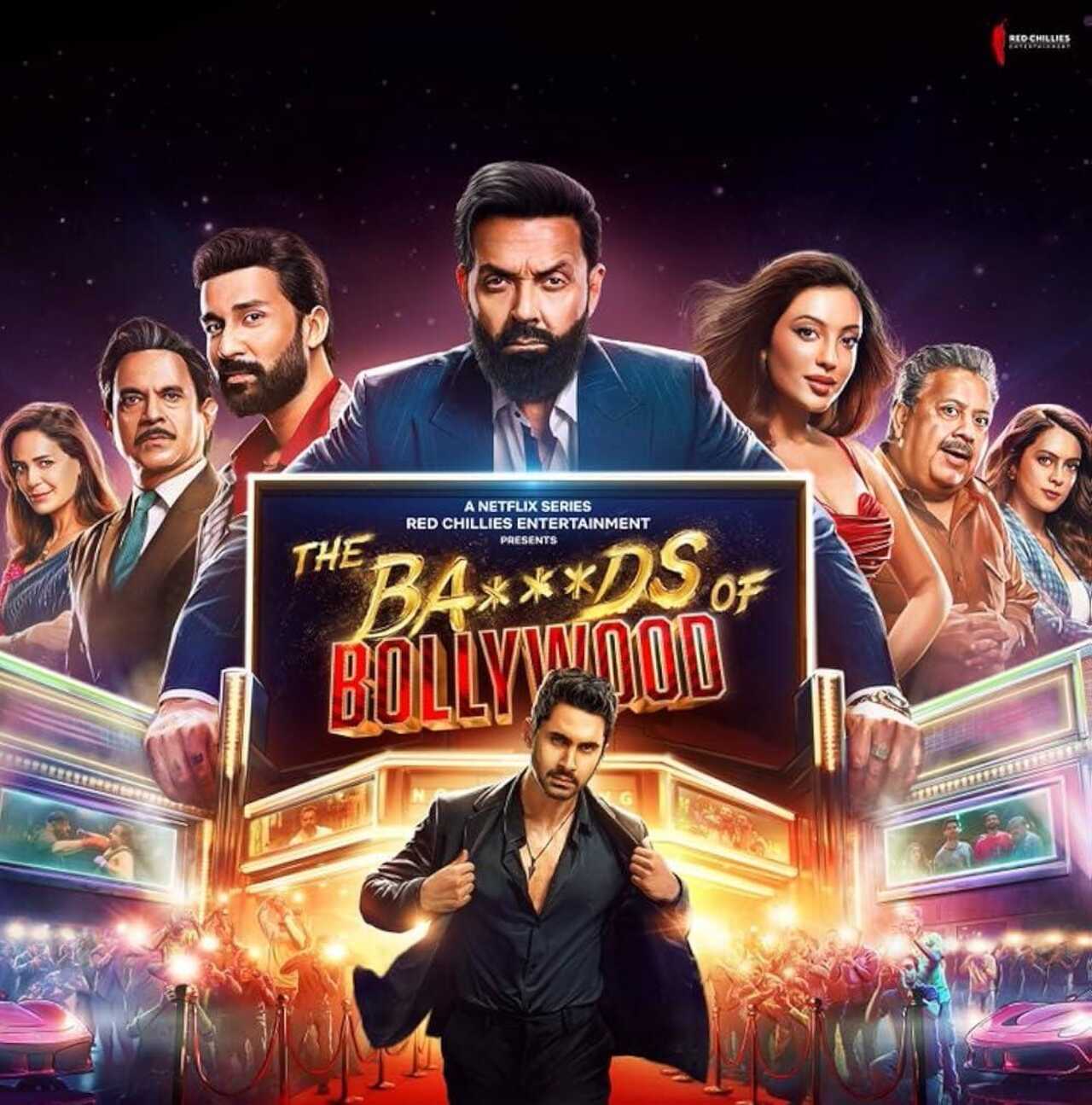 The Bads of Bollywood 
Bold, edgy, and provocative, this series dives into the underbelly of showbiz. Lakshya and Raghav lead a gripping ensemble, Bobby Deol brings aura as the show surprises with cameos featuring Shah Rukh Khan, Salman Khan, Karan Johar and more.